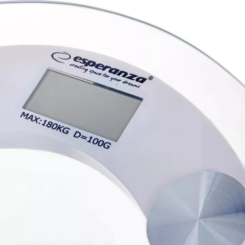 Esperanza EBS008W asmeninės svarstyklės Elektroninės asmeninės svarstyklės Stačiakampės Baltos