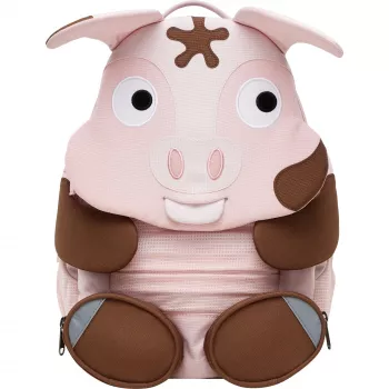 Affenzahn Big Friend Tonie Pig rožinė/ruda — vaikiška dieninė kuprinė, mažas dydis