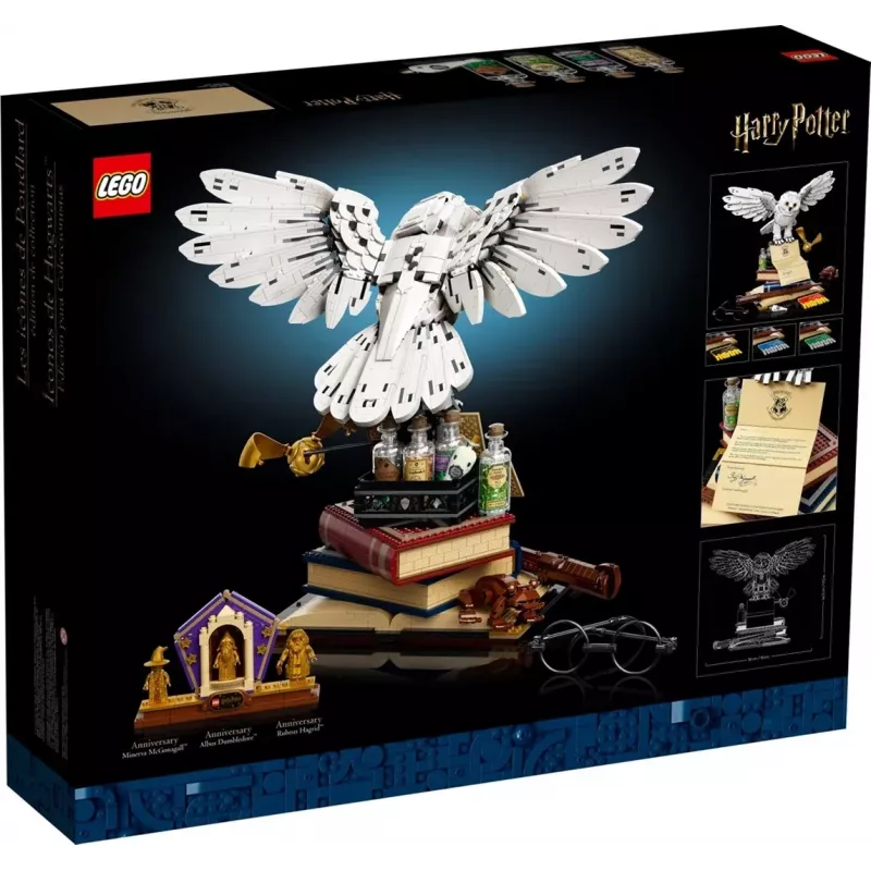 LEGO Hogwarts Icons Collectors Edition 76391 — 3010 detalės, 3 minifigūrėlės, 18+