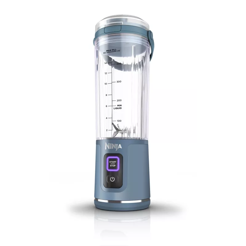 Sport blenderis Ninja Blast BC151EUNV — 0,53 l dubuo, 14,4 W, maitinamas iš baterijos, mėlynas