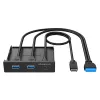 Vidinės sąsajos kortelė / adapteris GRAUGEAR G-MP01 Juoda 102x102x25mm