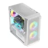 Logic PORTOS ARGB MINI USB 3.0 korpusas baltas