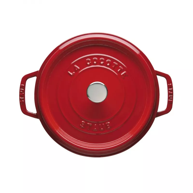 Vienos keptuvės Staub Cocotte 24 cm Vyšninė