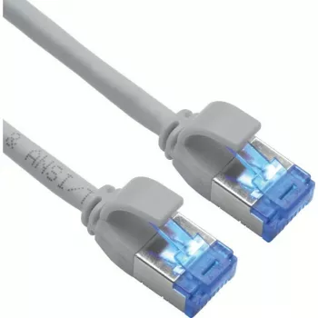 ROLINE S/FTP komutacinis kabelis Cat.6A TPE PoE tinkamas nesusipainiojantis pilkas 0,5 m - Tinklas - CAT 6a