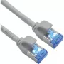 ROLINE S/FTP komutacinis kabelis Cat.6A TPE PoE tinkamas nesusipainiojantis pilkas 0,5 m - Tinklas - CAT 6a