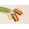man ir Wood telefono dėklas Samsung Galaxy Note 20 Ultra, reggae Juoda