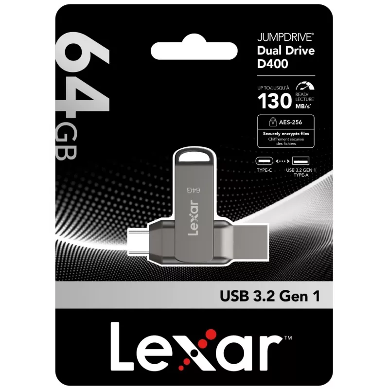 USB atmintinė Lexar 64 GB USB Type-C LJDD400064G-BNQNG