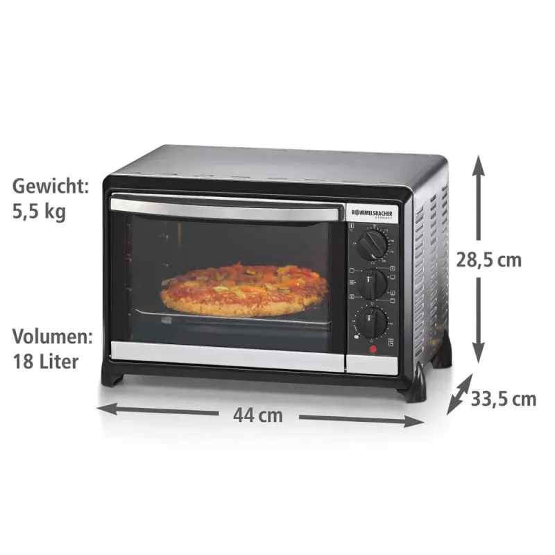 Mini krosnelė Rommelsbacher BG 1055/E