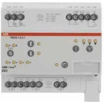 ABB Stotz S&J ventiliatoriaus gyvatuko valdiklis 2xPWM 0-10 V man.REG FCC/S1.5.2.1 (2CDG110235R0011)