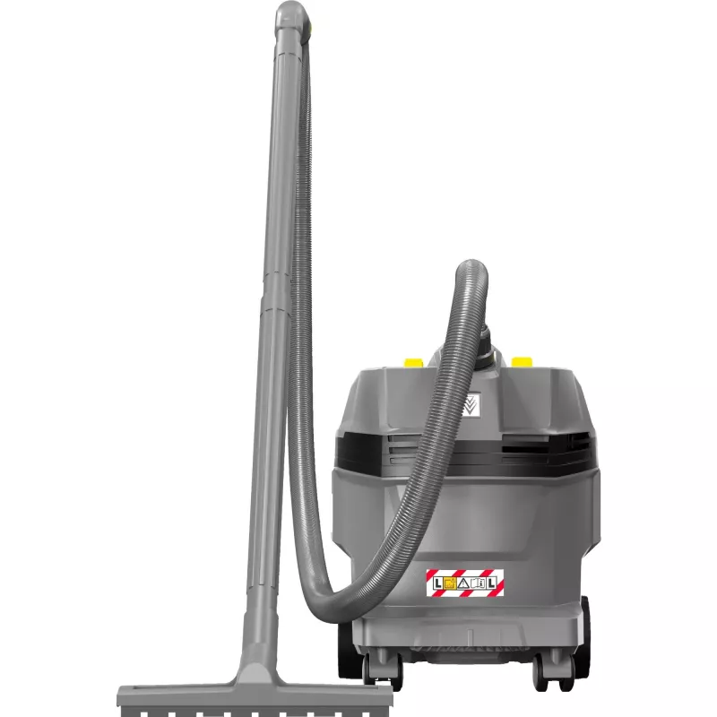 Drėgnas ir sausas dulkių siurblys Kärcher NT 22/1 Ap L – 22 L, 1300 W, 25,5 kPa vakuumas, 71 l/s oro srautas, 1,9 m žarna, 6 m laidas