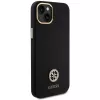 GUESS | GUHCP15M4DGPK | Nugarėlės dangtelis | Apple | iPhone 15 Plus/14 Plus | TPU, silikonas, mikropluoštas | juoda