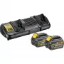 Baterijų ir įkroviklio rinkinys DeWALT DCB132T2-QW ličio jonų 4 Ah