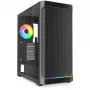 PC korpusas Sharkoon AK4W RGB Strip Midi Tower juodas