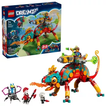 Konstruktorius LEGO 71492 Dreamzz Mateo ugnies chameleonas, plytelių modelis kūrybiškam konstravimui
