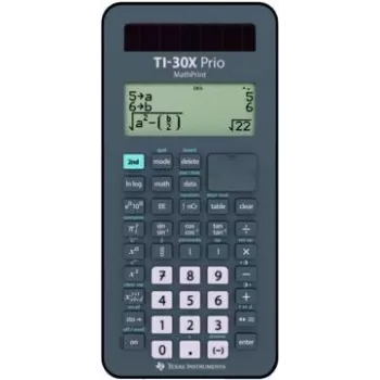 Mokslinis skaičiuotuvas Texas Instruments TI-30 X Prio MathPrint Solar/baterija