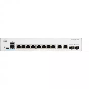Valdomas komutatorius Cisco Catalyst 1200-8T-E-2G 8 prievadų GE 20 Gbit/s