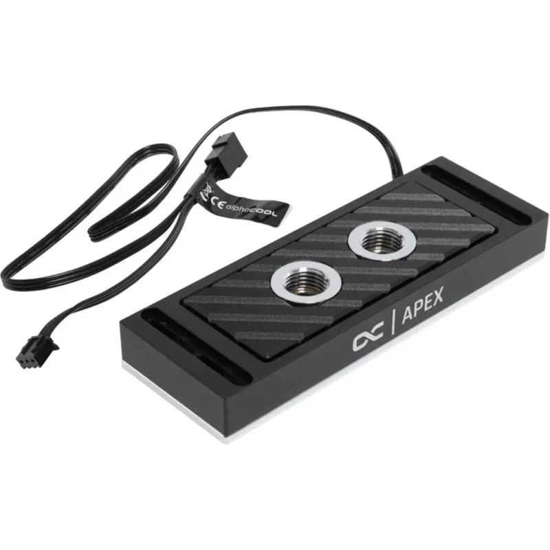 Vandens blokas Alphacool 14000 Aliuminis Nikelis Plastikas Juodas 45mm 127.5mm 17.3mm