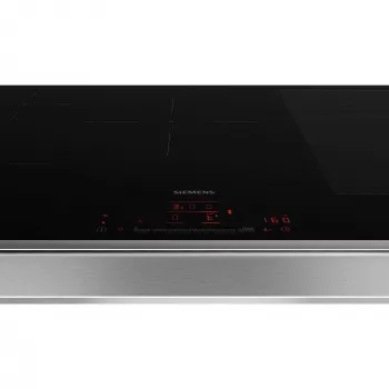 Siemens iQ700 EX845HVC1E kaitlentė, juoda, įmontuojama, 80 cm, 5 zonos
