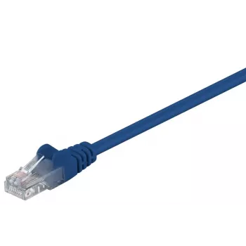Tinklo kabelis Goobay CAT 5e komutacinis kabelis RJ-45 Cat5e 10 m Mėlynas