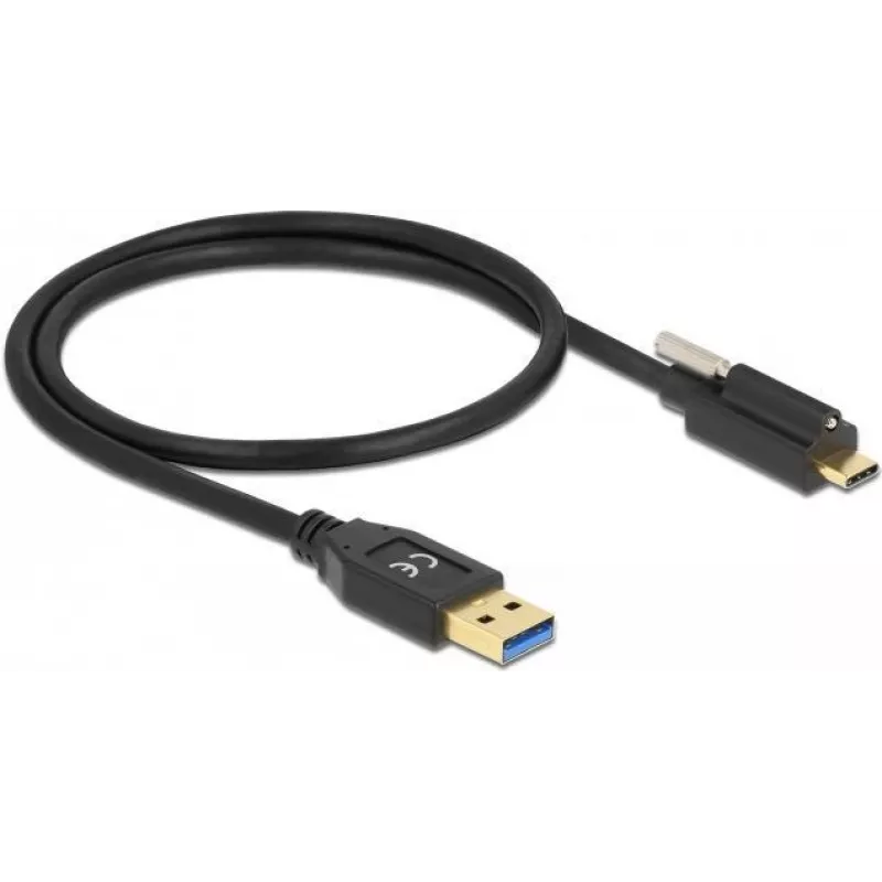 USB laidas Type-A kištukas į Type-C kištuką DeLOCK 84025 0,5 m