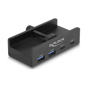 DeLOCK 64262 USB 2.0 Type-A šakotuvas 5000 Mbit/s Juodas