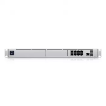 Šliuzas UBIQUITI Dream Machine Special Edition — stovas 1U, 8x RJ-45 LAN, PoE, 1,7 GHz procesorius, 4 GB DDR4, 16 GB „flash“, 3,3 cm jutiklinis ekranas
