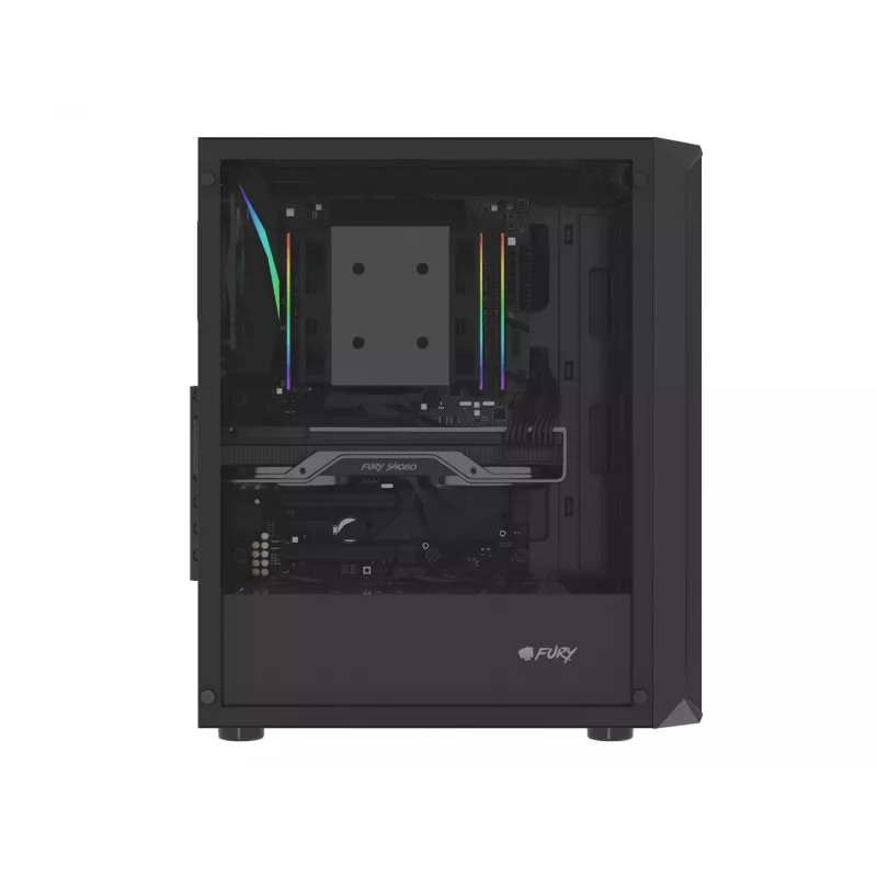 Natec Fury Shobo SH4F - PC korpusas - Tower - Juoda