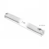 Pintas apsauginis apvalkalas DeLOCK 20823 1 m x 50 mm Baltas