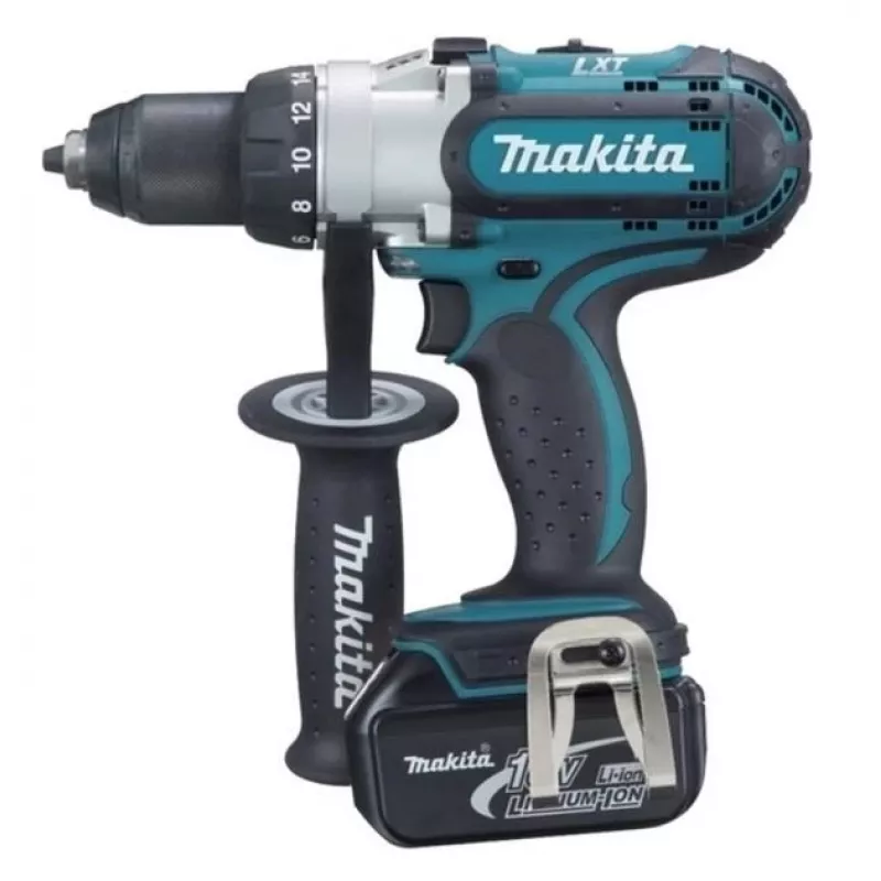 Makita DDF451RTJ gręžtuvas beraktis 2.1 kg juodas, mėlynas