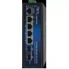 Pramoninis PoE komutatorius ALLNET ALL-SGI8106PMJ-BT — 6 prievadų (4 PoE+), tvirtas metalinis korpusas