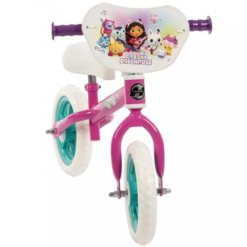 Balansinis dviratis HUFFY Domerk Gabby 10 col. — dvitukas mažyliams be pedalų