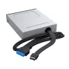 Akasa USB 20Gbps Type-C skydelis su dviem 5Gbps Type-A prievadais