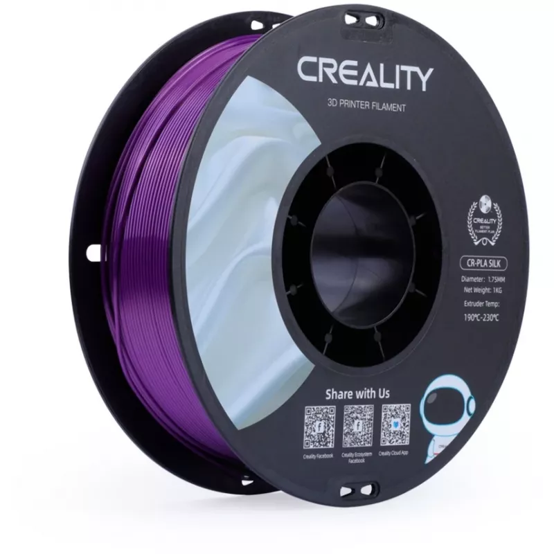 3D spausdinimo medžiaga Creality 3D 3301120005 Šilkinė Violetinė 1 kg