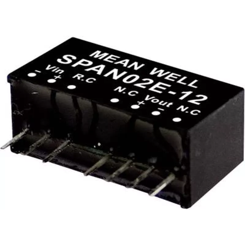 Maitinimo adapteris MEAN WELL SPAN02C-12 2W 12V įvestis 36-75V