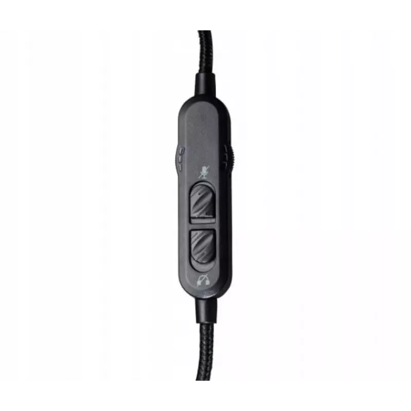 Ausinės mad-catz P.I.L.O.T. 3 — laidinės binauralinės žaidimų ausinės, 3,5 mm, 50 mm tvarkyklės, 105 dB jautrumas, juoda