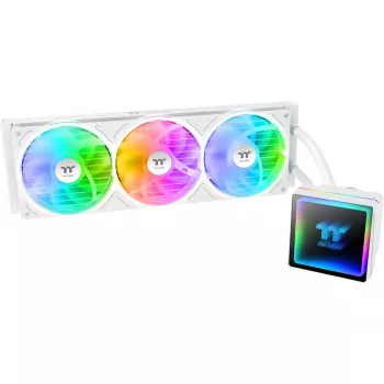 All-in-One skysčio aušintuvas CPU THERMALTAKE TH360 V3 ARGB Sync Snow Edition (3x120mm, ARGB, AIO)