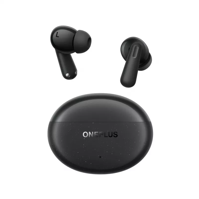 Belaidės ausinės su įkrovimo dėklu OnePlus Nord Buds 3 Pro juodos