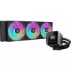 DeepCool MYSTIQUE 360 ARGB procesoriaus aušintuvas „viskas viename“ skystas 12 cm juodas 1 vnt.