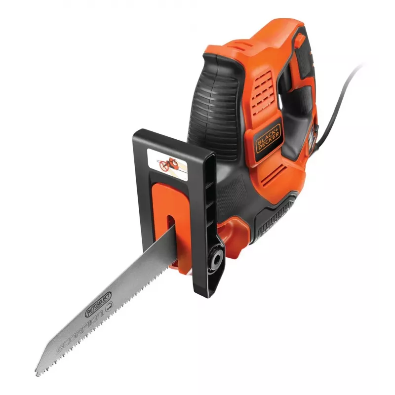 Juoda & Decker RS890K-QS stūmoklinis pjūklas 2700 k/min 500 W juodas, oranžinis