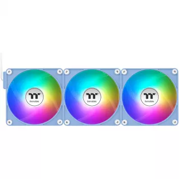 Thermaltake CT140 EX ARGB 140mm korpuso ventiliatoriai, 3 vnt. pakuotė - Hydrangea Mėlyna