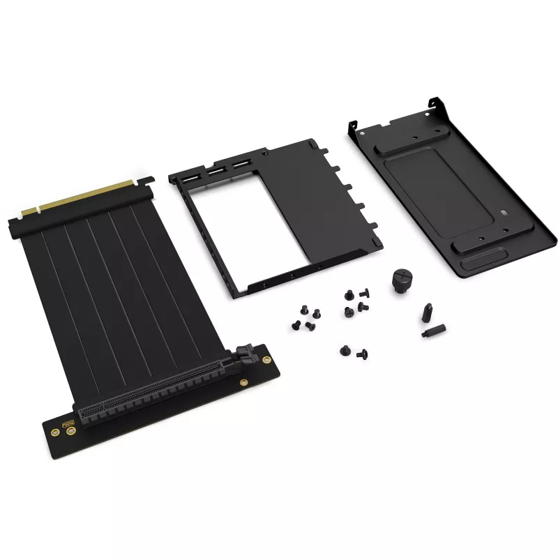 PCIe riser plokštė Sharkoon CA500 AK SERIES VGCK 4.0 juoda