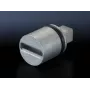 Stovo priedas Rittal 2464.000 — metalinė cinko korpuso apdaila, plotis 27 mm, svoris 20 g