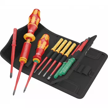 Wera Kraftform Kompakt VDE 16 Torque ypač plonas atsuktuvų rinkinys (05006609001)