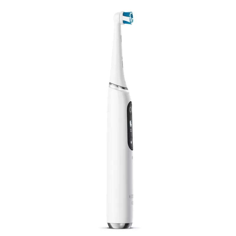 Oral-B iO 9N Suaugusiųjų vibruojantis dantų šepetėlis Baltas