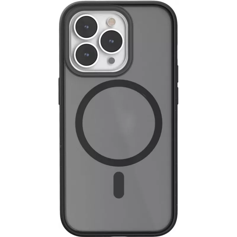 Dėklas Woodcessories eco639 iPhone 14 Pro juodas permatomas 15,5 cm
