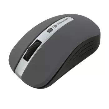 Pelė Tellur Basic belaidė pelė LED tamsiai pilka TLL491081