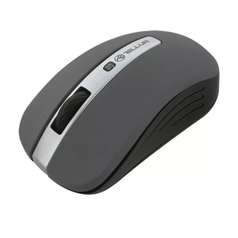 Pelė Tellur Basic belaidė pelė LED tamsiai pilka TLL491081