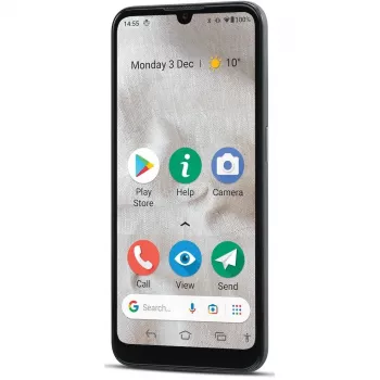 Doro 8100 Plus 15,5 cm (6.1 ) Dual-SIM Android 11 Go Edition 4G USB Type-C 2 GB 32 GB 3000 mAh Pilka (380501)