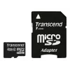 „Transcend“ 4 GB „MicroSDHC“ „Class 10“ atminties kortelė su adapteriu