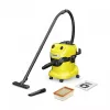 Statinis dulkių siurblys Karcher WD 4 V-20/5/22 — 20 l, 1000 W, sausas ir šlapias valymas, 2,2 m žarna